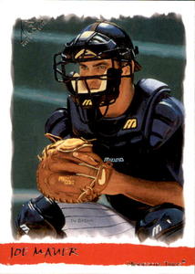 2002 Topps Gallery - Joe Mauer #186 Rookie Card Minnesota Twins