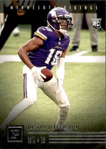 2020 Panini Chronicles - Justin Jefferson #PA-23 Rookie Card Minnesota Vikings