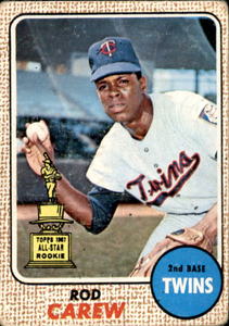 1968 Topps - Rod Carew #80 All-Star Rookie Card Minnesota Twins
