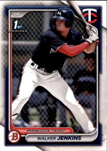 2024 1st Bowman Walker Jenkins Prospect Rookie Card Minnesota Twins
