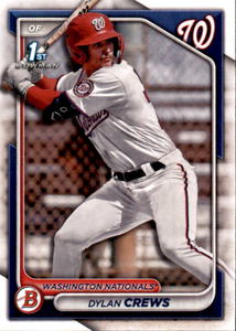 2024 1st Bowman Dylan Crews Rookie Card Prospect