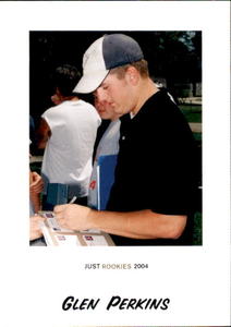2004 Just Minors Glen Perkins Prospect Rookie Card Minnesota Twins