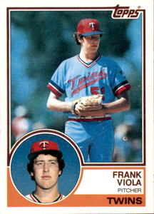 1983 Topps - Frank Viola #586 Rookie Card