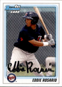 2010 1st Bowman Eddie Rosario Rookie Card Minnesota Twins