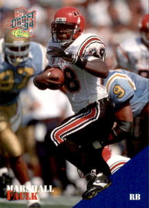1994 Classic Games, Inc Marshall Faulk Rookie Card