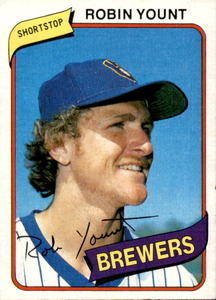 1980 Topps - Robin Yount #265 Milwaukee Brewers MLB Hall of Fame