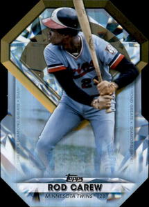 2022 Topps Diamond Greats Rod Carew Insert Card Minnesota Twins