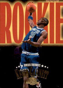 1995-96 Skybox Premium - Rookie Kevin Garnett #233 (RC)
