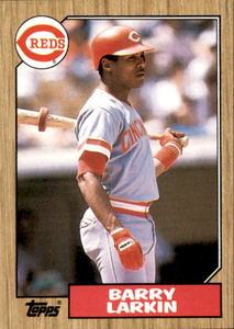 1987 Topps - Barry Larkin #648 (RC) Rookie Card