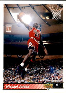 1992-93 Upper Deck - Michael Jordan #23 Chicago Bears Legend NBA