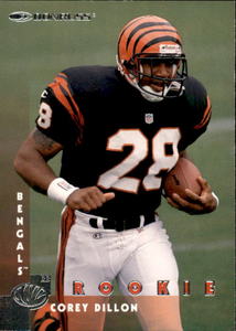 1997 Donruss - Rookie Corey Dillon #209 (RC) Rookie Card