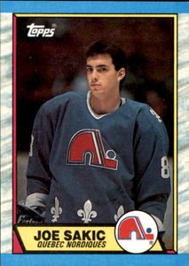 1989-90 Topps - Joe Sakic #113 (RC) Rookie Card
