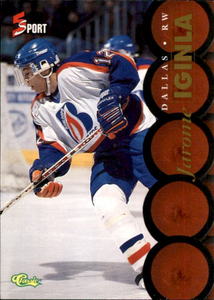 1995 Classic Jarome Iginla Rookie Card NHL Hockey Card