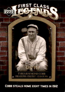 2006 Upper Deck Ty Cobb Serial #d 699
