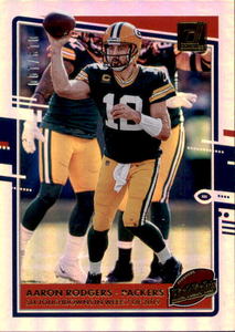 2020 Panini Aaron Rodgers Serial #d 100