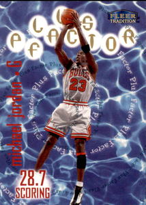 1998-99 Fleer Tradition - Michael Jordan #142 NBA Legend Chicago Bulls