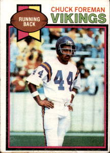 1979 Topps - Chuck Foreman #100 Vintage Minnesota Vikings
