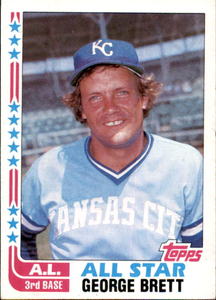 1982 Topps - All-Star George Brett #549 Vintage Baseball Card