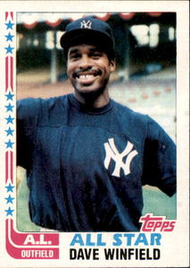 1982 Topps - All-Star Dave Winfield #553 MLB Hall of Fame Minnesota Sport Legend