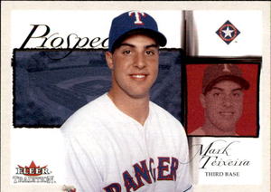 Fleer Tradition Mark Teixeira Prosepct Rookie Card