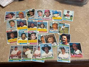 1973 Topps Vintage Baseball Card Lot