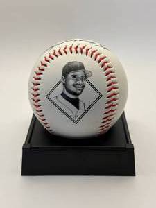 Ken Griffey Jr. Facsimile Autograph Baseball Seattle Mariners Baseball Legend MLB