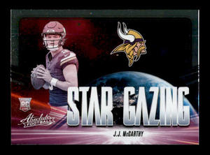 2024 Panini Absolute - Star Gazing J.J. McCarthy #SG-JMY (RC)