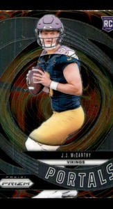 2024 Panini J.J. McCarthy Rookie Card Vikings