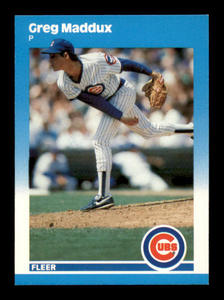 1987 Fleer Update - Greg Maddux #U-68 Rookie Card