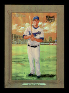 2007 Topps Turkey Red - Alex Gordon #29 Gold Parallel #d 999