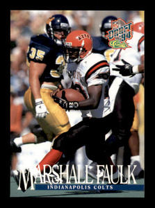 1994 Classic NFL Draft Day Marshall Faulk Rookie Card