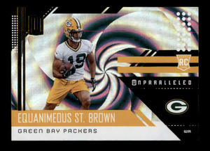 2018 Panini Unparalleled - Rookie Equanimeous St. Brown #297 (RC) Serial #d 100