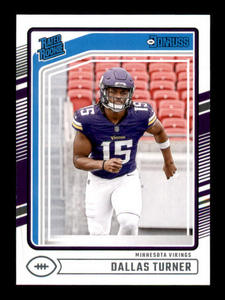 2024 Dallas Turner Donruss Rated Rookie Minnesota Vikings