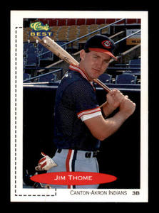 1991 Classic Best Minor League - Jim Thome #195 (RC) Rookie Card