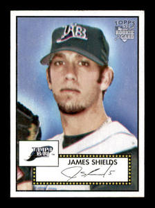 2006 Topps 52 - James Shields #29 (RC) Rookie Card