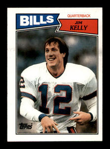 1987 Topps Jim Kelley Rookie Card