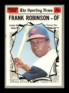 1970 Topps Fran Robinson All Star Sporting News Card MLB Legend Hall of Famer
