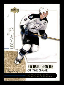 Upper Deck Vincent LeCavalier Students of the Game Insert