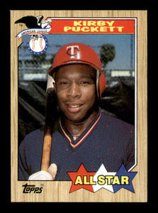 1987 Topps - All-Star Kirby Puckett #611