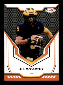 2024 Sage Hit High Series - J.J. McCarthy #135 (RC) Rookie Card