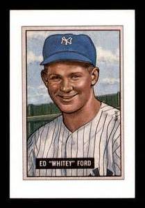 Bowman Whitey Ford Redemption Card Promo