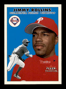 Fleer Tradition Jimmy Rollins Rookie Card