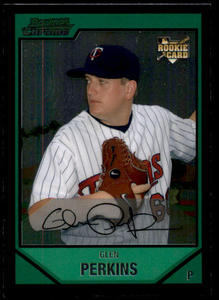 2007 Bowman Draft Picks & Prospects - Glen Perkins #BDP10 Rookie Card