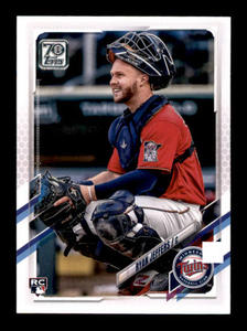 2021 Topps - Ryan Jeffers #552 Vertical, Red Jersey (RC) Rookie Card