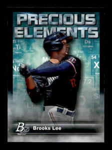Bowman Brooke Lee Precious Elements Card Minnesota Twins