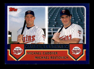 Topps Michael Cuddyer Rookie Card Minnesota Twins