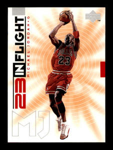 1998-99 Upper Deck Michael Jordan Living Legend - 23 in Flight Michael Jordan #IF14
