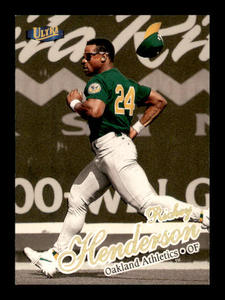 1998 Ultra - Rickey Henderson #431G Gold Medallion Edition