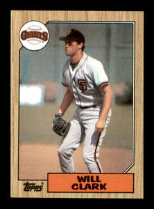 1987 Topps - Will Clark #420 (RC) Rookie card