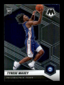 2020-21 Panini Tyrese Maxey Rookie Card